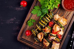 chicken shish kebabs